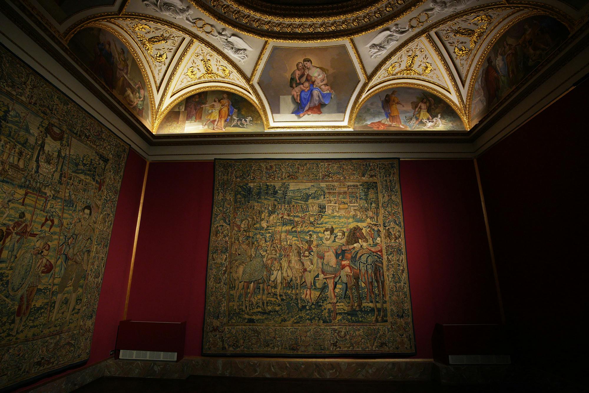 La Sala di Bona in Palazzo Pitti torna a risplendere