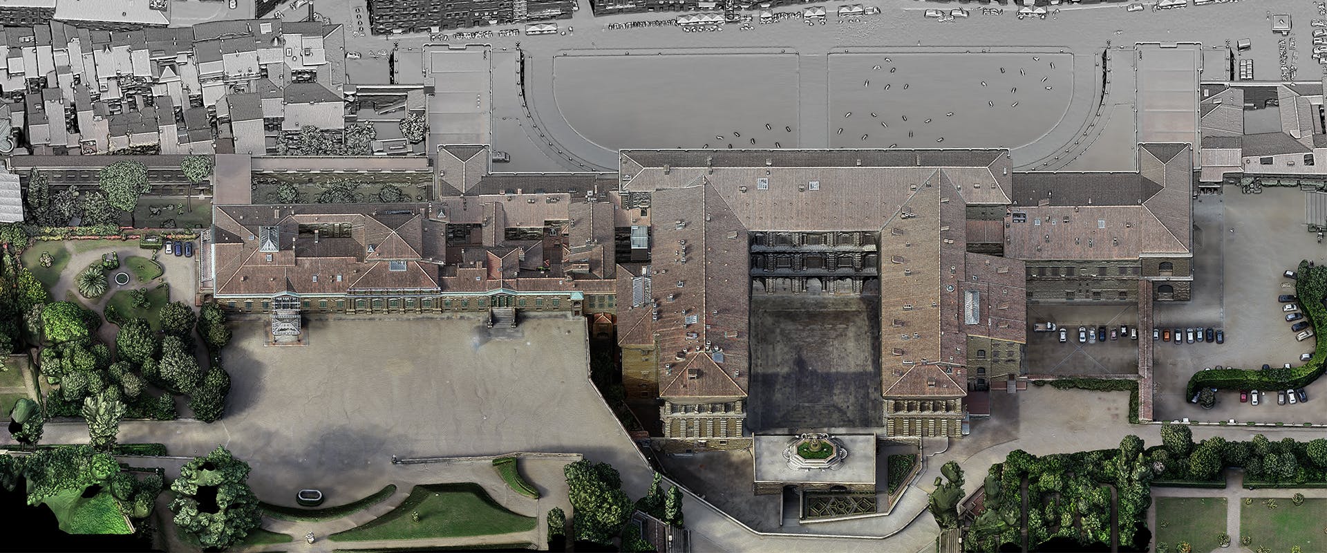 A brand new 3D model for Pitti Palace