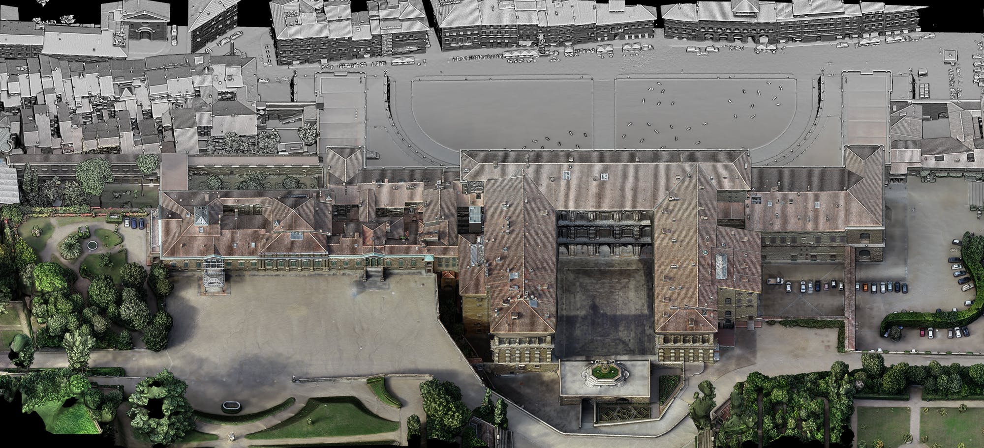 A brand new 3D model for Pitti Palace