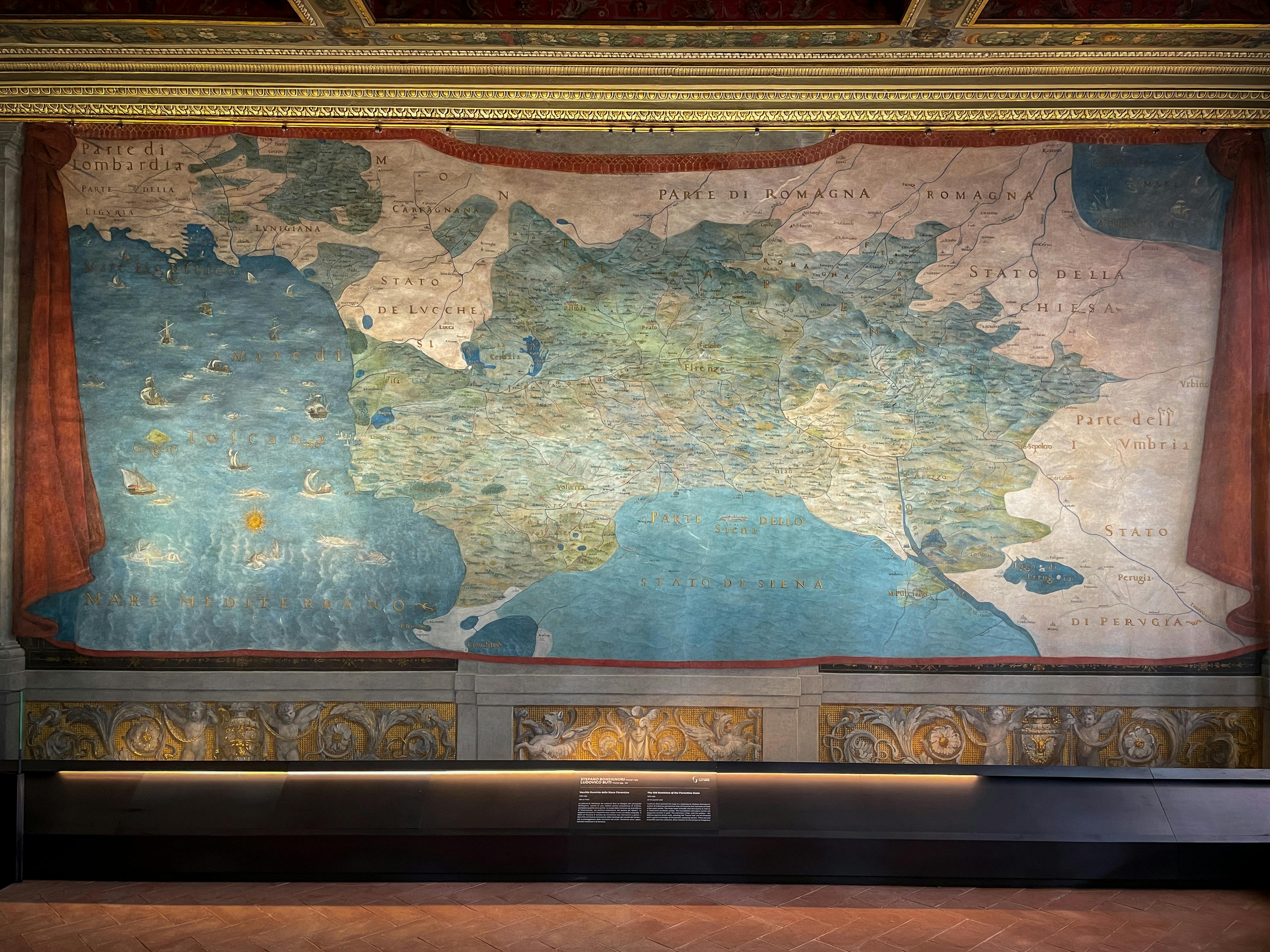 The Terrace of the Map Room of the Uffizi