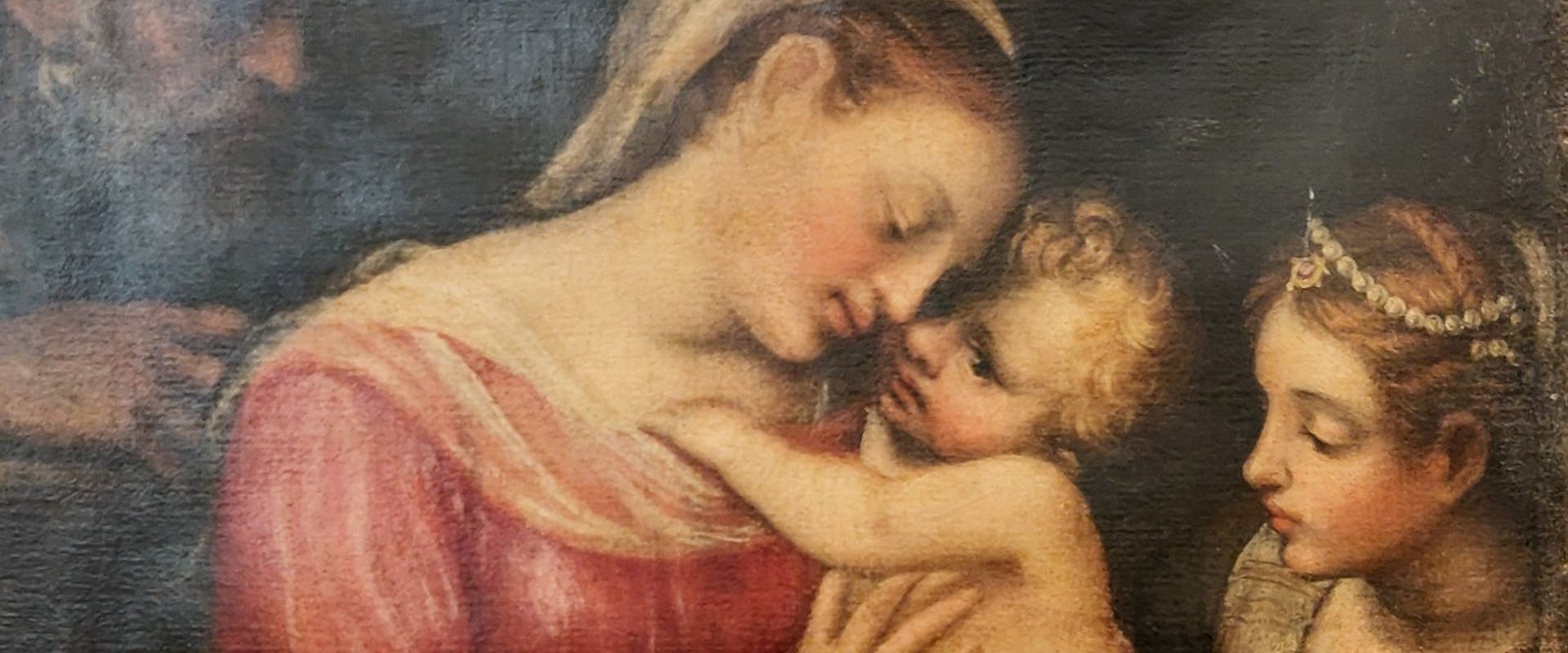 Back at the Uffizi a 16th cent. Holy Family stolen in 1985 Back at the Uffizi a 16th cent. Holy Family stolen in 1985