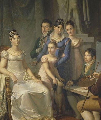 Elisa Baciocchi and her court