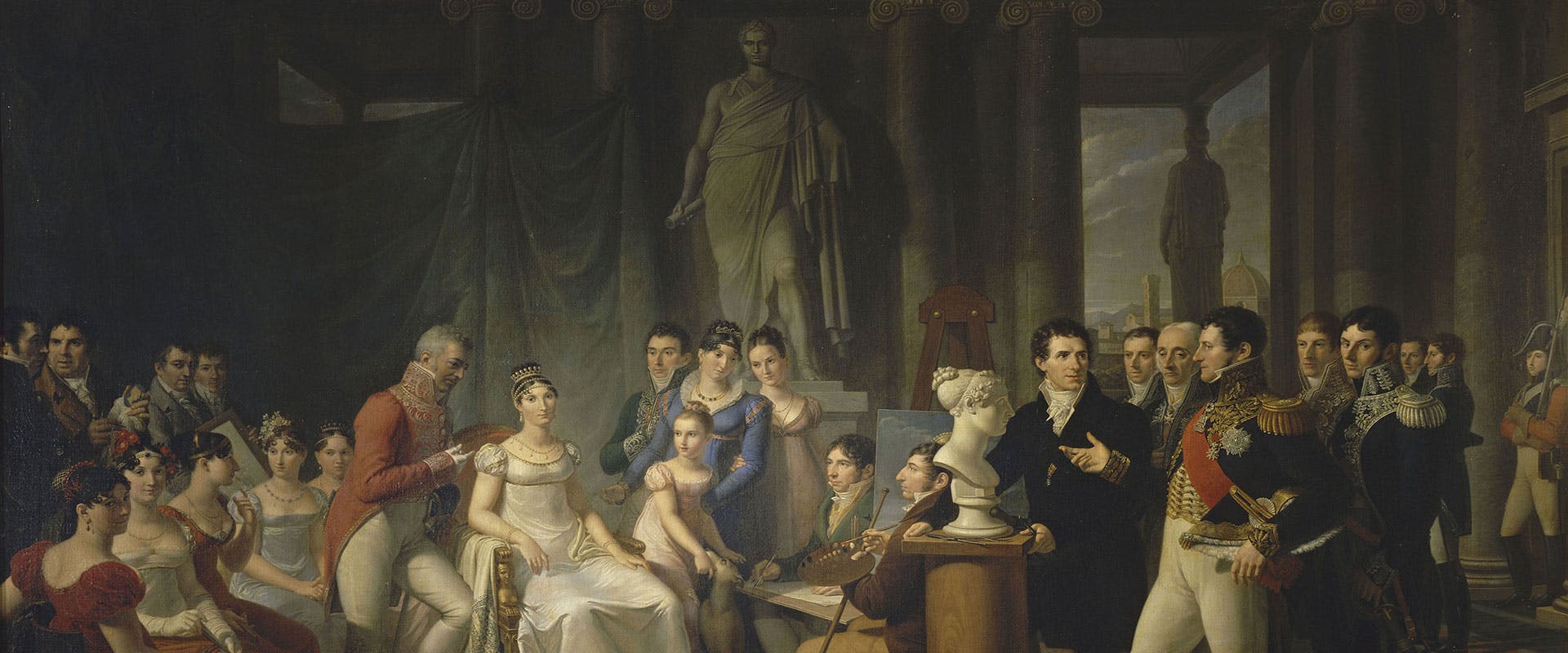 Elisa Baciocchi e la sua corte Elisa Baciocchi e la sua corte