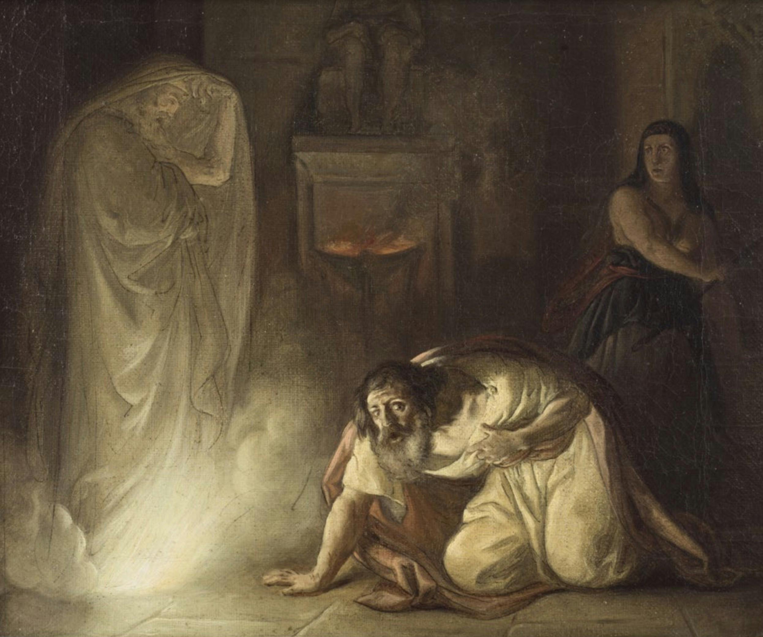 Gli Uffizi acquistano il bozzetto della 'Maga di Endor' del pittore romantico Giuseppe Sabatelli