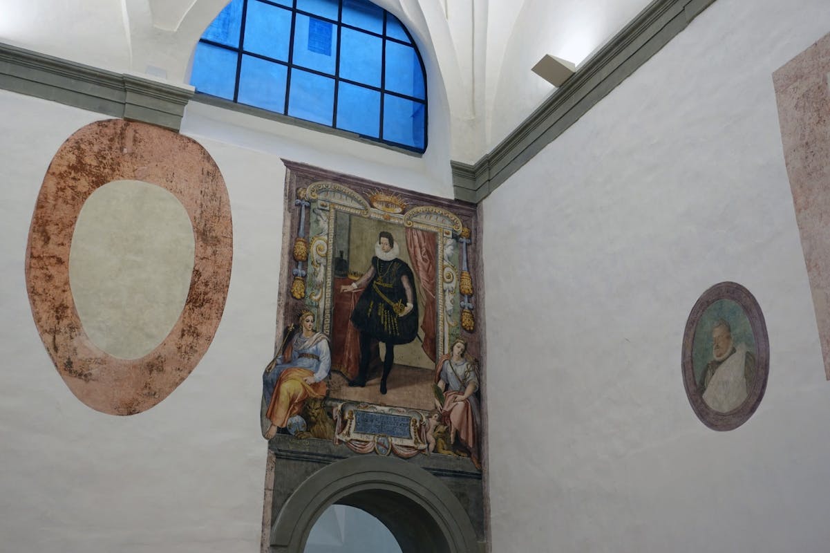 Scoperti affreschi del Sei e Settecento agli Uffizi