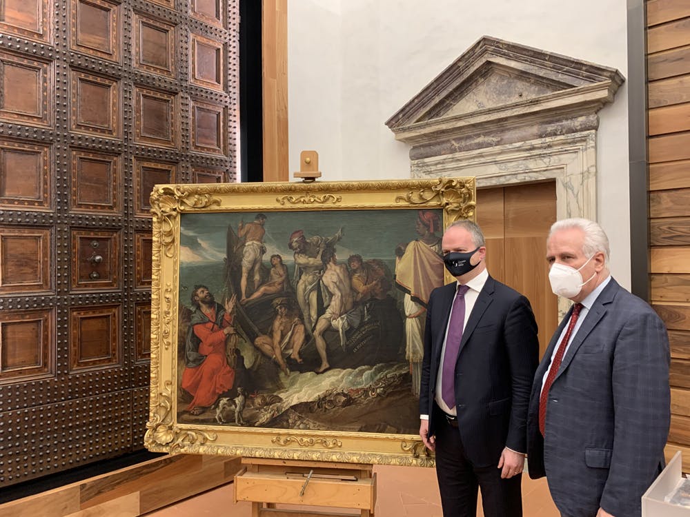 A 16th century masterpiece believed lost is unearthed and joins the Uffizi collections
