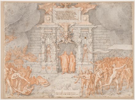 Gli Uffizi dedicano un'Ipervisione a Dante: 88 tavole di Federico Zuccari illustrano la Divina Commedia