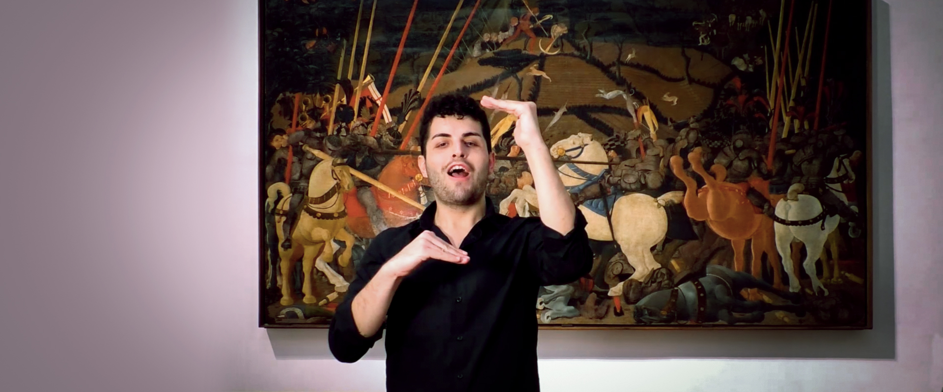 Uffizi for Everyone. Masterpieces in International Sign Language