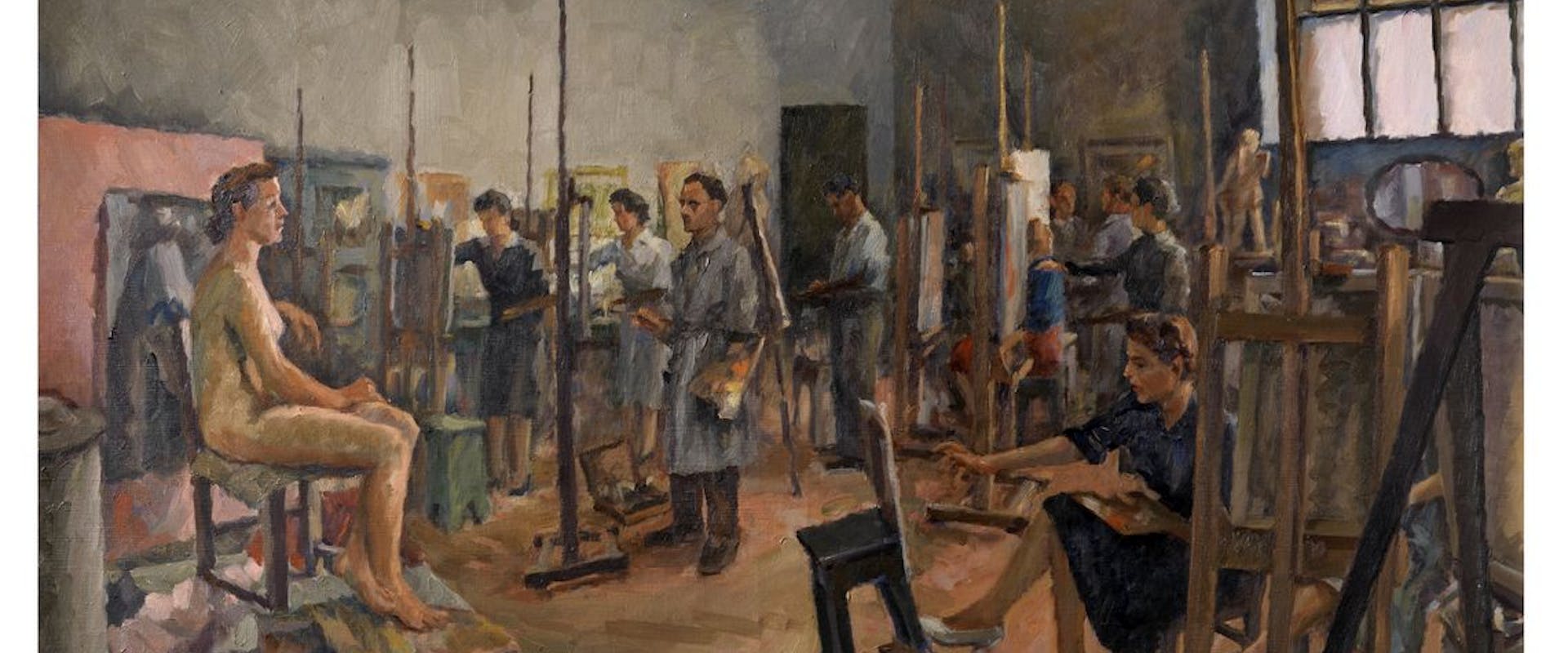 Due dipinti di Renato Foresti si aggiungono alle collezioni delle Gallerie degli Uffizi
