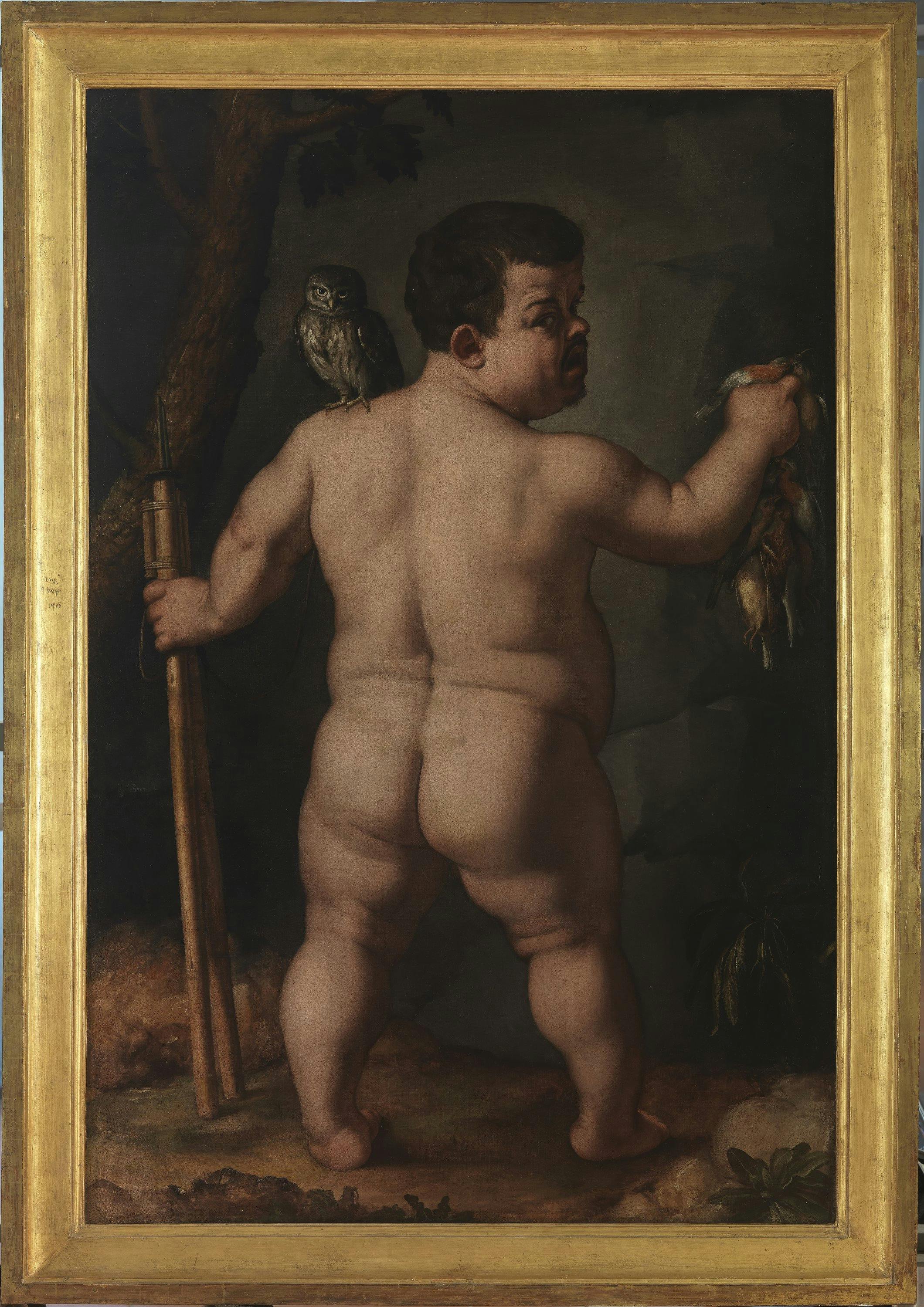 Bronzino’s Dwarf Morgante returns to the Pitti Palace