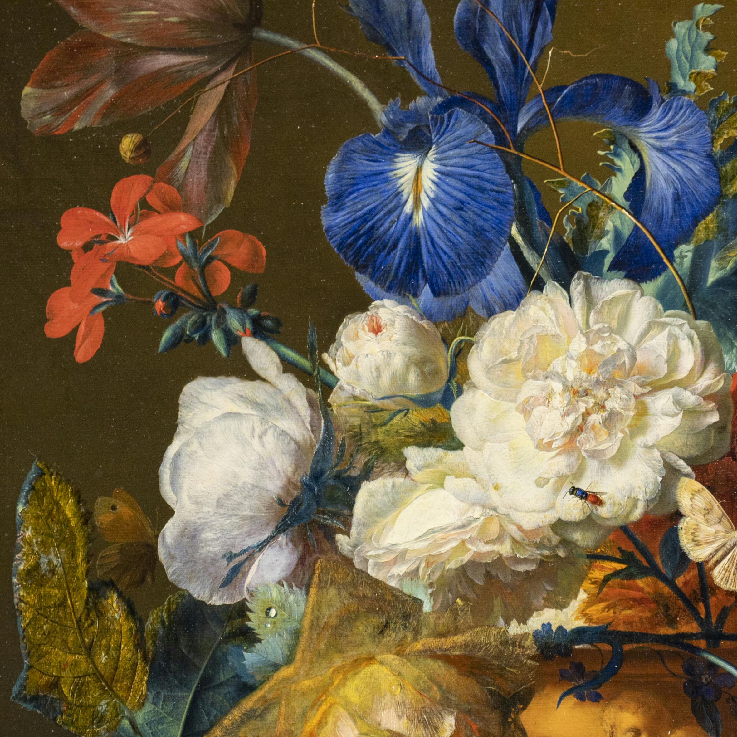 "The Flower Vase" by Jan van Huysum has returned to Pitti Palace!