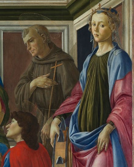 Il restauro di un'opera giovanile di Sandro Botticelli rivela le modalità di lavoro del maestro da giovane