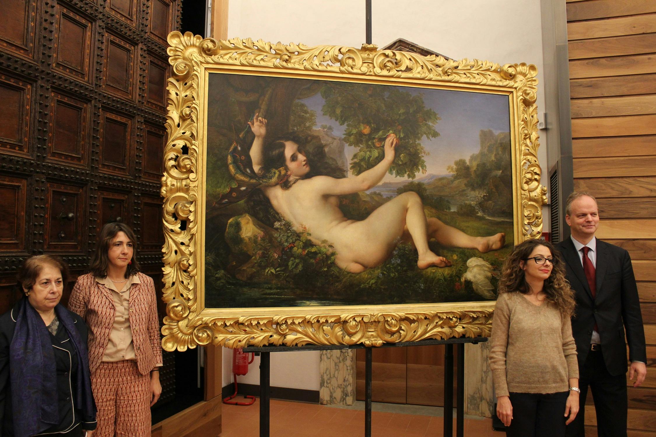 A new painting by Giuseppe Bezzuoli has entered the Uffizi Galleries' collection