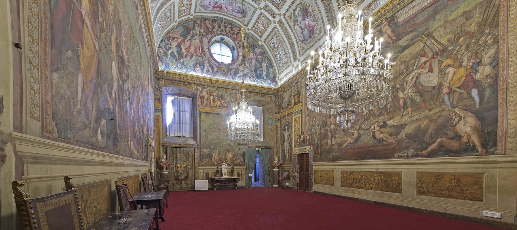 The upcoming restoration of the Room of Bona's wall paintings