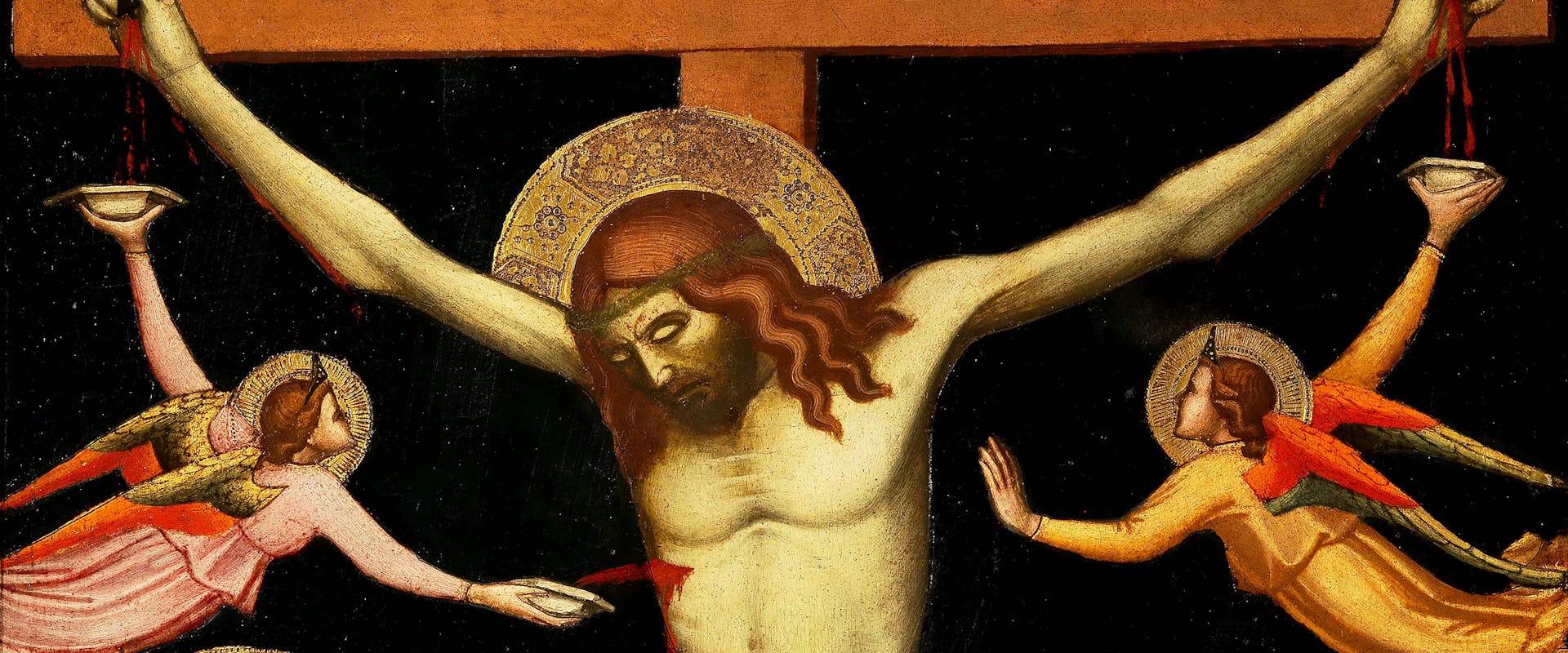 Crocifissione di Niccolò di Pietro Gerini Crocifissione di Niccolò di Pietro Gerini