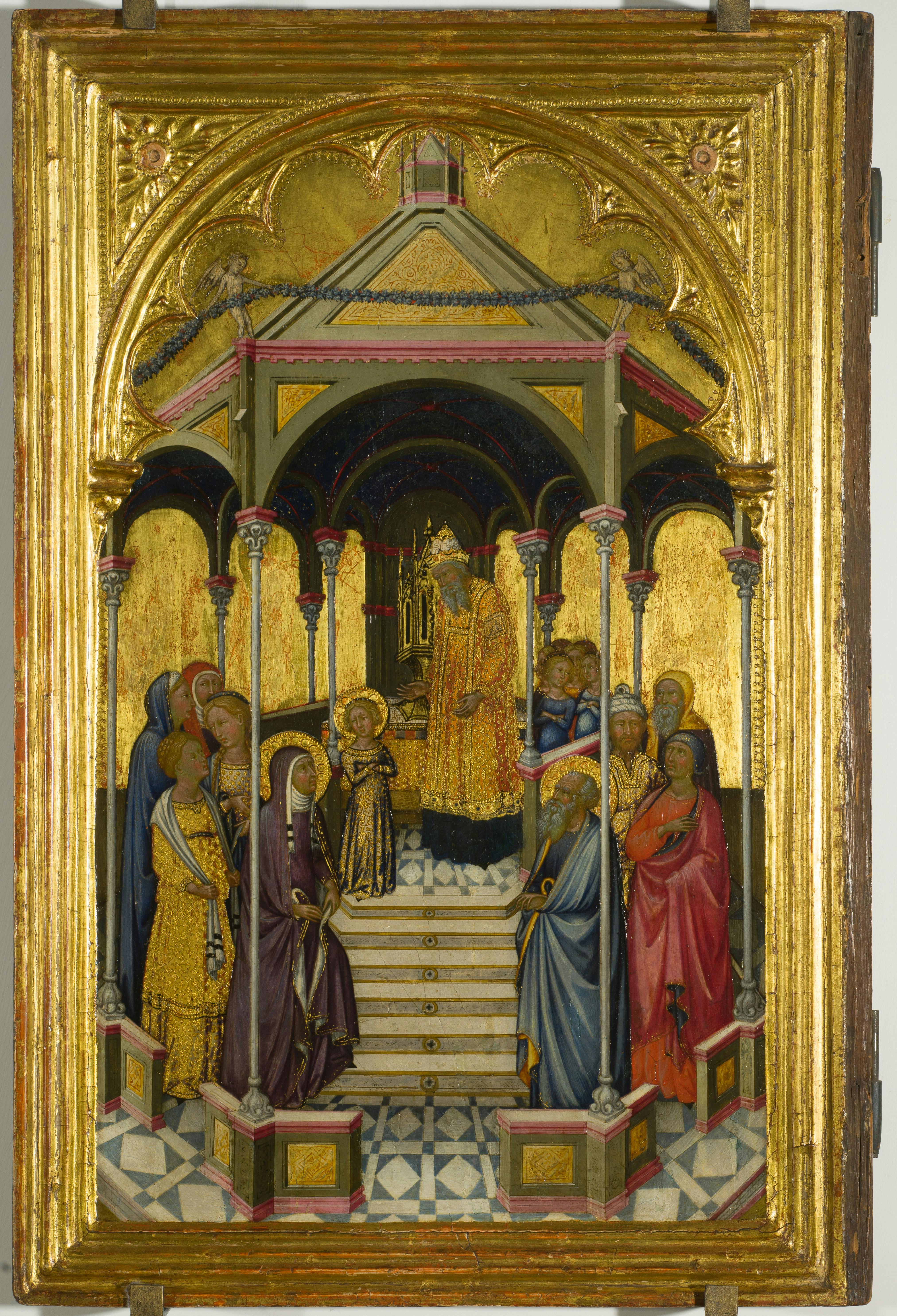 Presentation of the Virgin in the Temple by Niccolò di Buonaccorso
