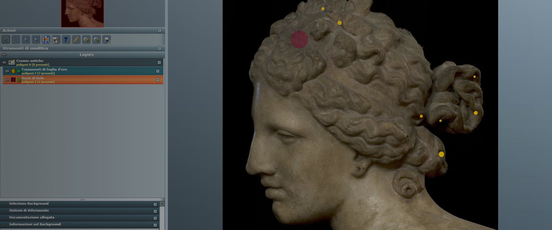 Un database on-line per la conservazione e lo studio delle sculture antiche degli Uffizi Un database on-line per la conservazione e lo studio delle sculture antiche degli Uffizi