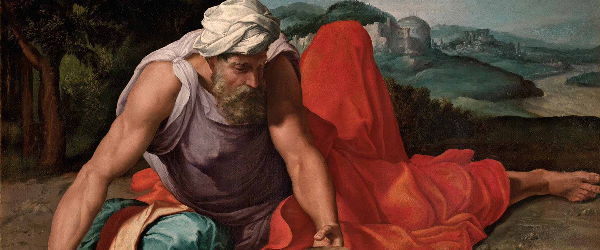 A 16th-century masterpiece enters the Uffizi's collection: "Elijah in the desert" A 16th-century masterpiece enters the Uffizi's collection: "Elijah in the desert"