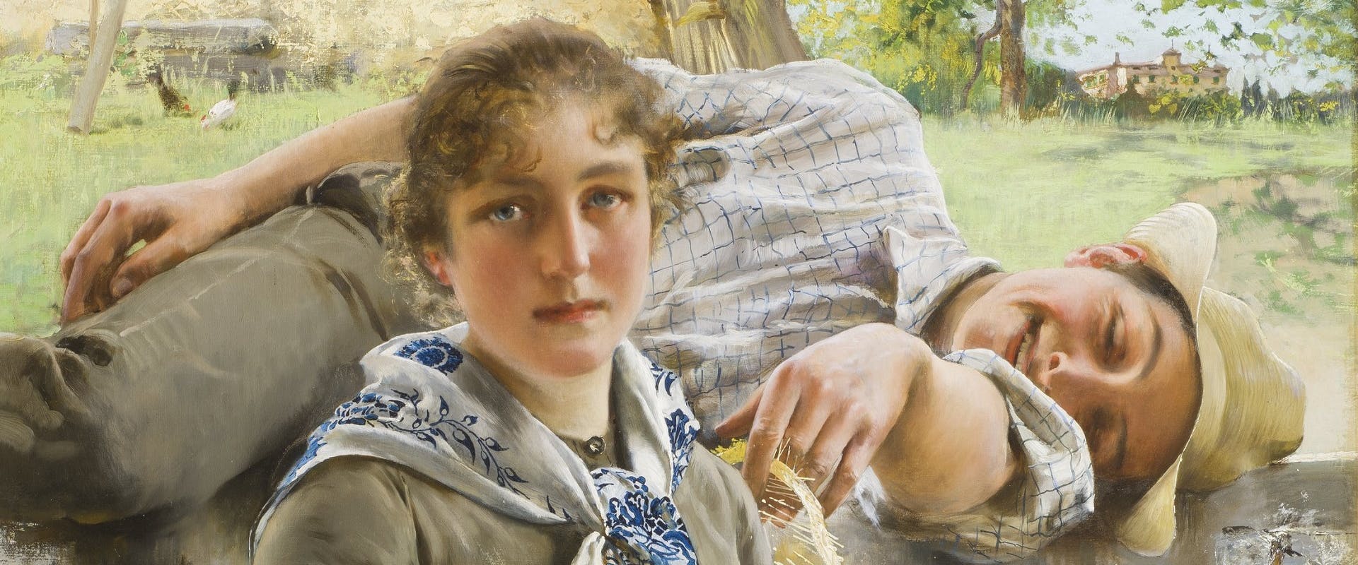 Stella e Piero arrivano alla Galleria d'arte moderna di Palazzo Pitti Stella e Piero arrivano alla Galleria d'arte moderna di Palazzo Pitti