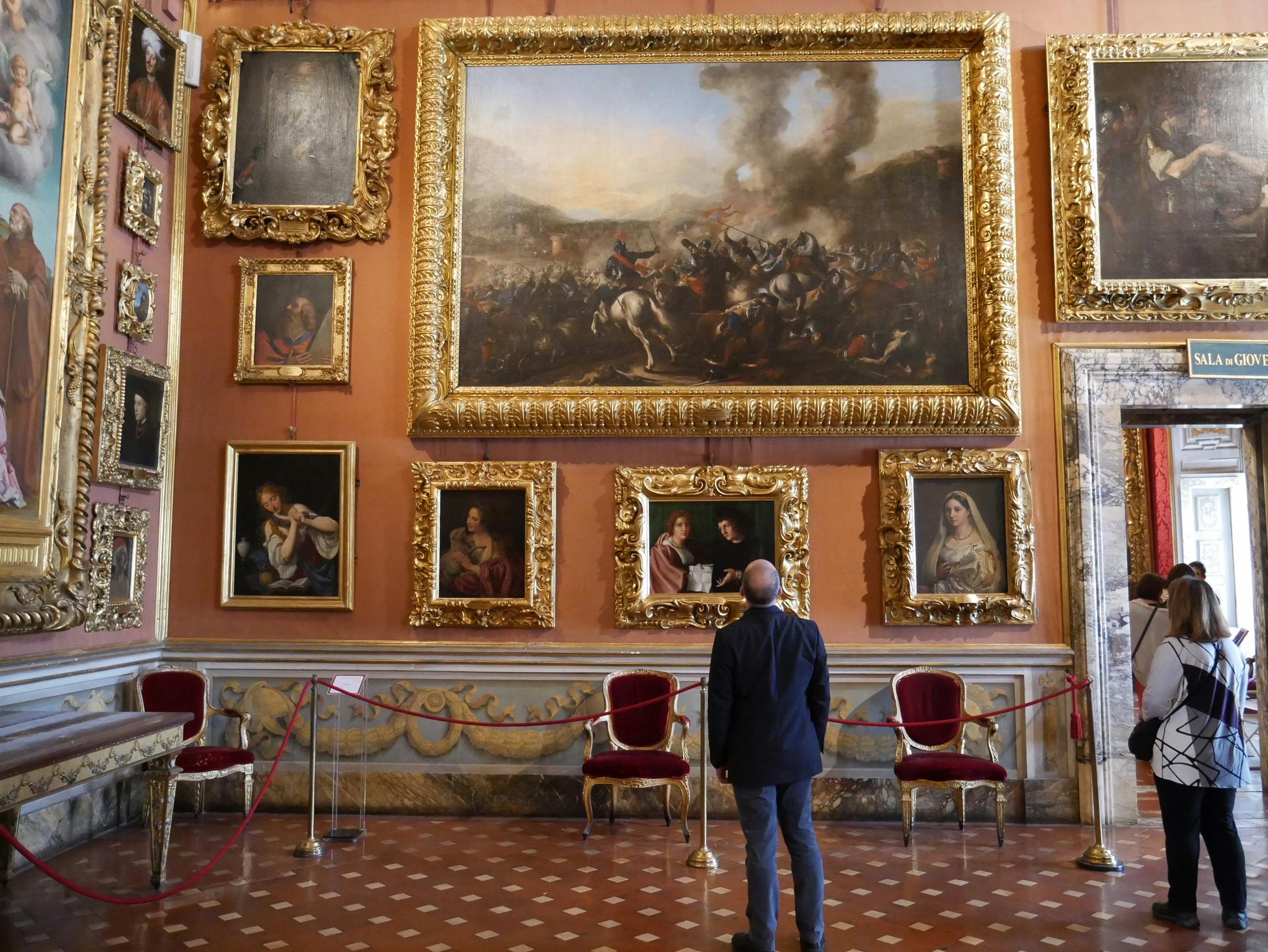 Il ritorno del Borgognone in Galleria Palatina