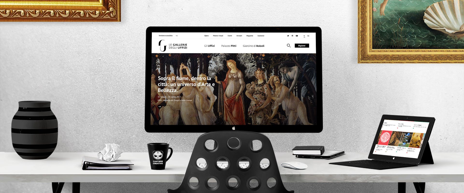 The Uffizi Galleries: a new, user-friendly website The Uffizi Galleries: a new, user-friendly website
