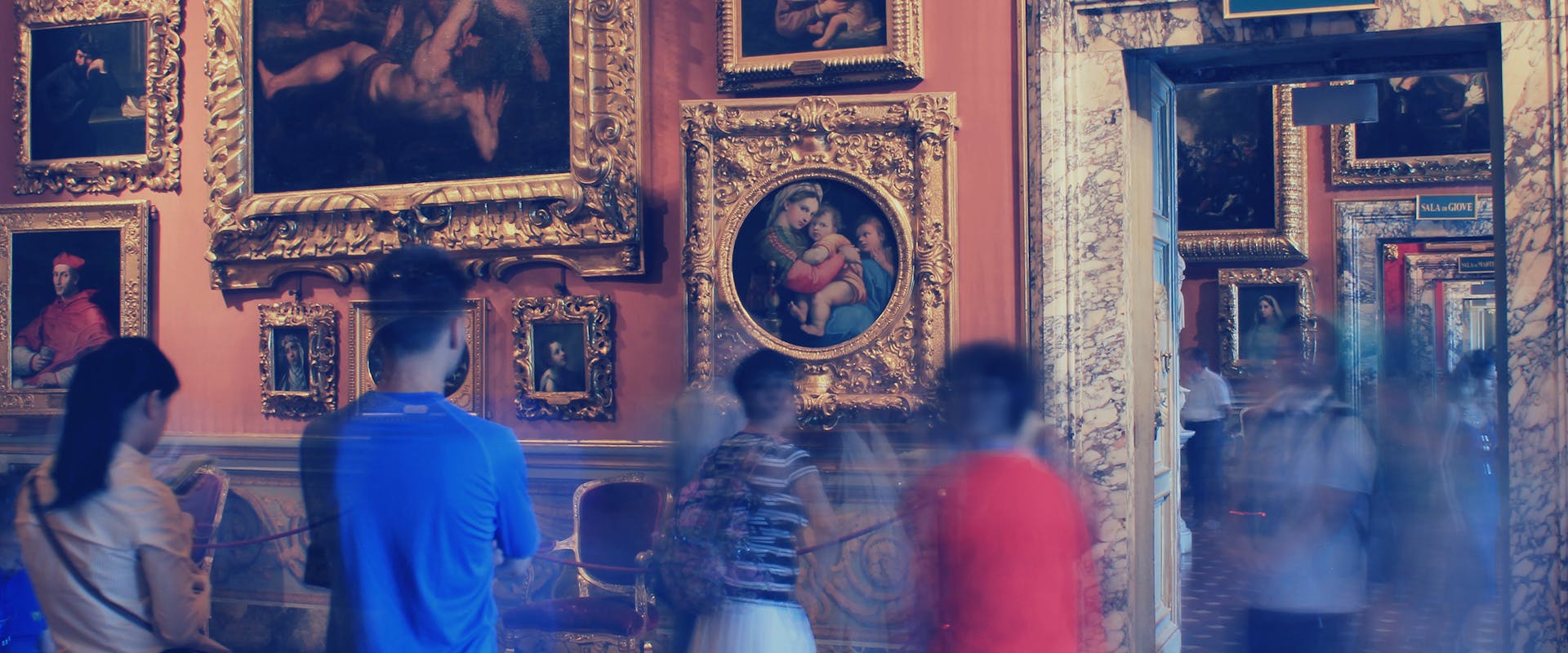 La Sala di Saturno a Palazzo Pitti La Sala di Saturno a Palazzo Pitti