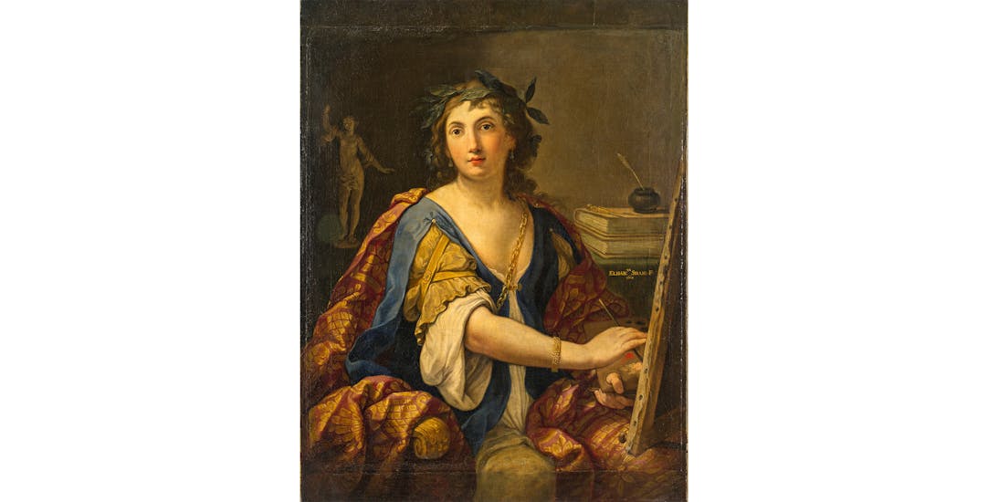 Allegoria della Pittura (autoritratto?)