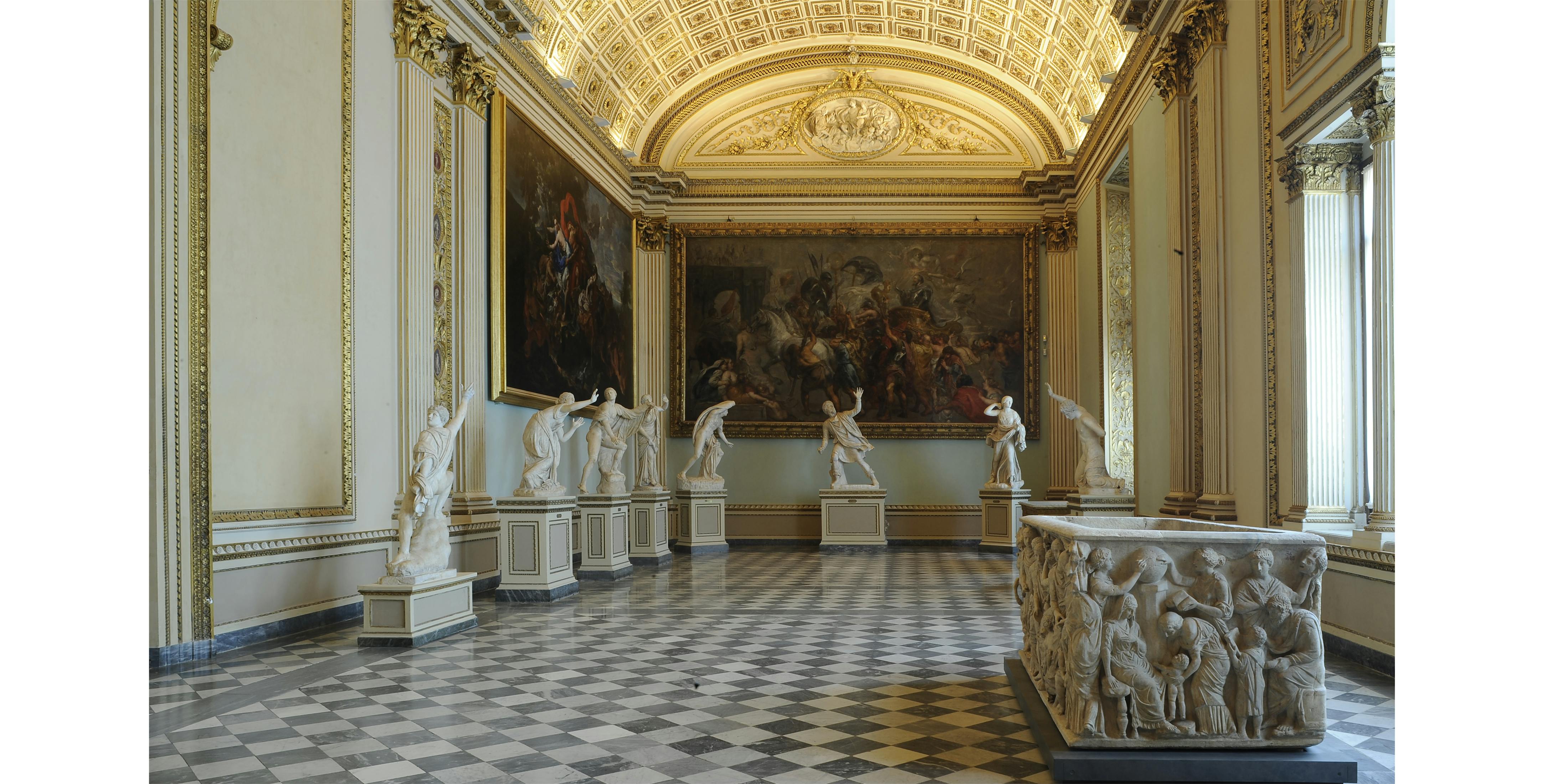 Niobe and her children in the mirror | Uffizi Galleries