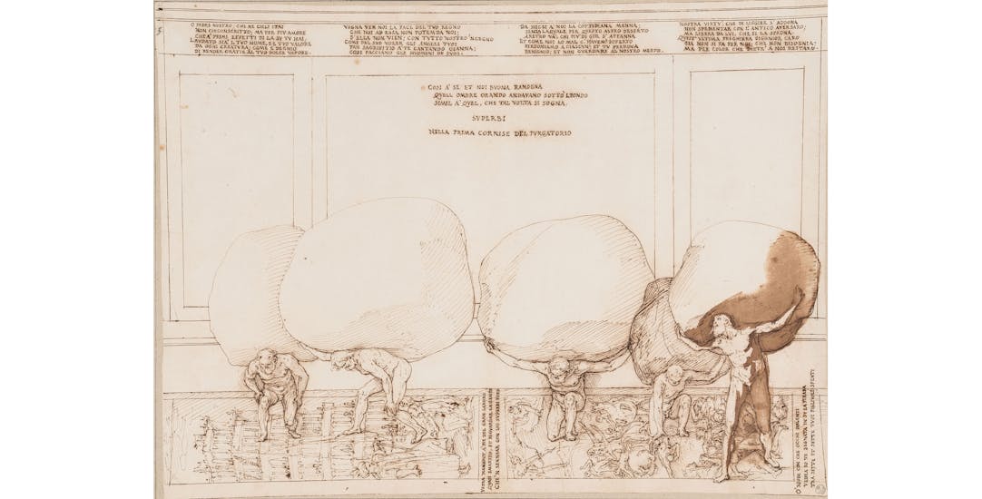 Prima cornice: preghiera dei superbi