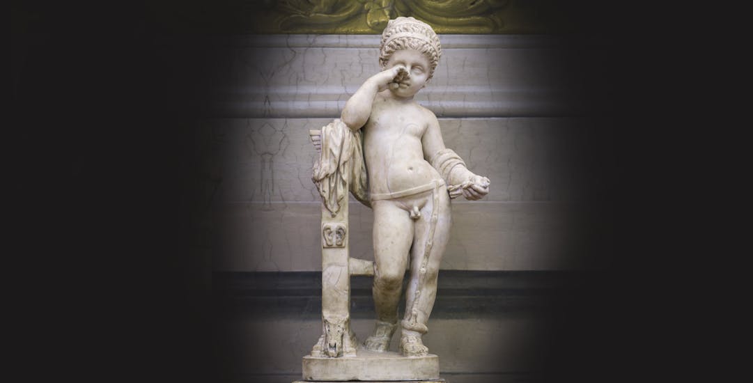 Chained putto