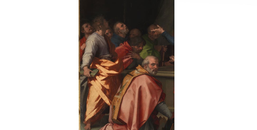 The Assumption and Andrea del Sarto. Comparison of images