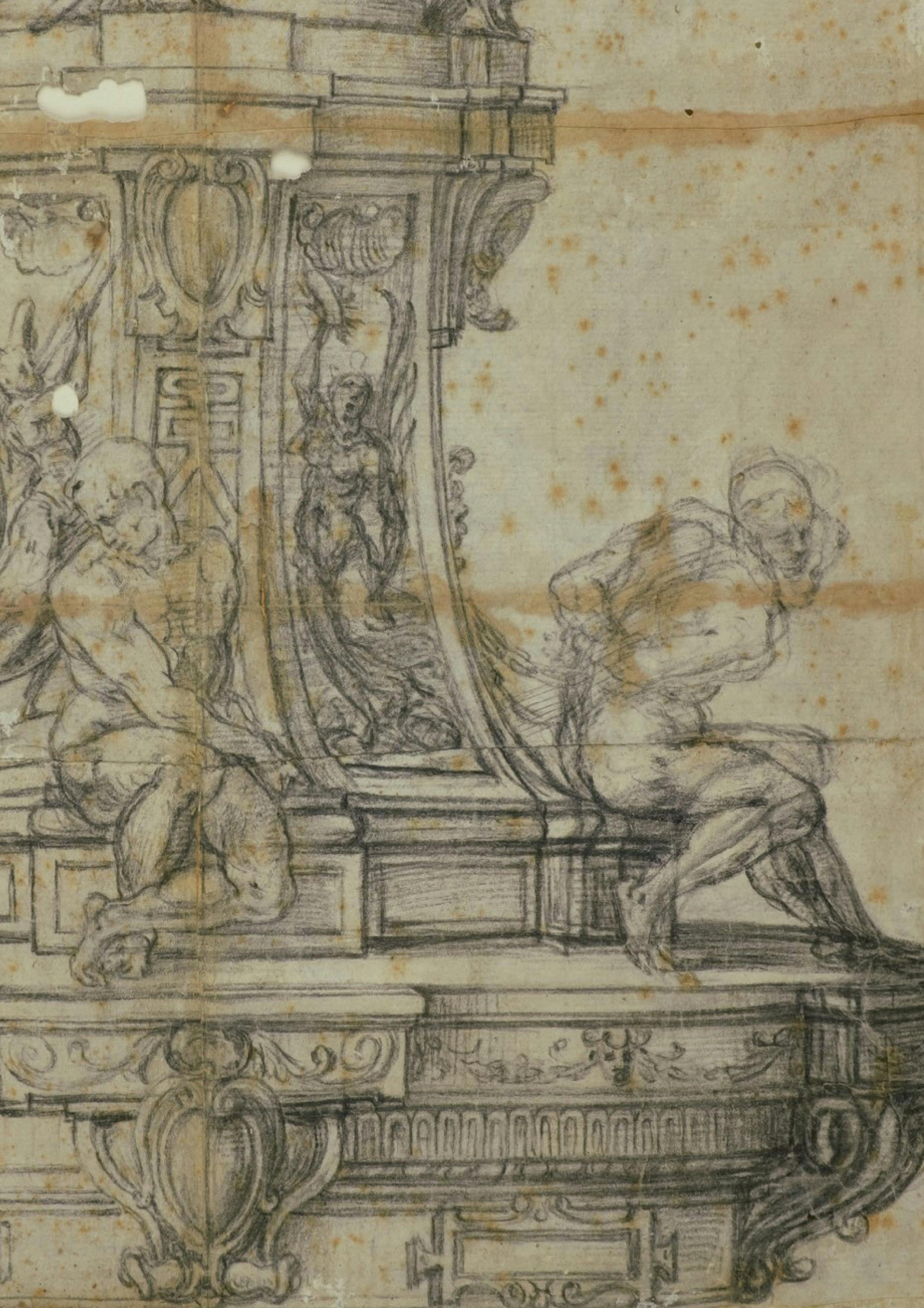 Un disegno di Giambologna per il monumento dei quattro mori di Livorno