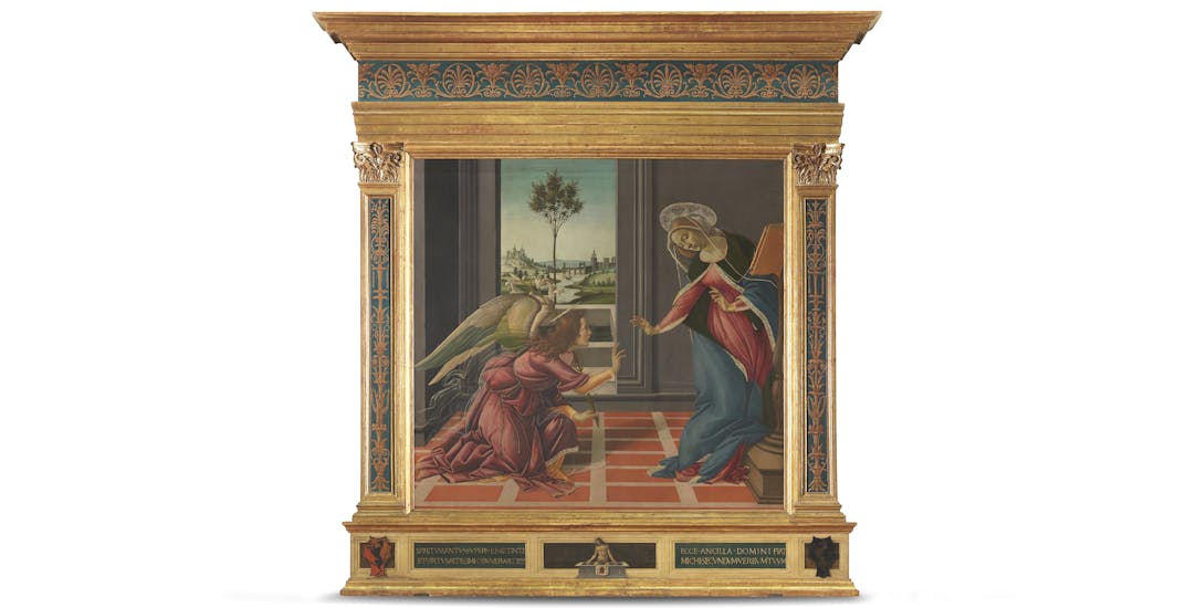 Sandro Botticelli, The Cestello Annunciation and Pietà