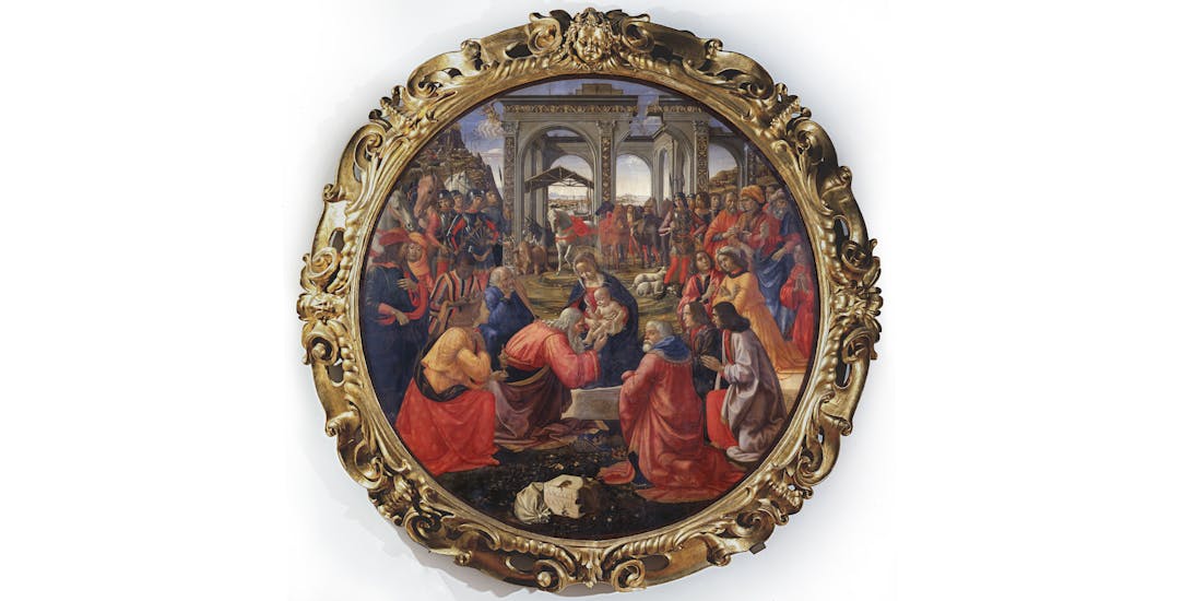 Domenico Ghirlandaio, Adorazione dei Magi
