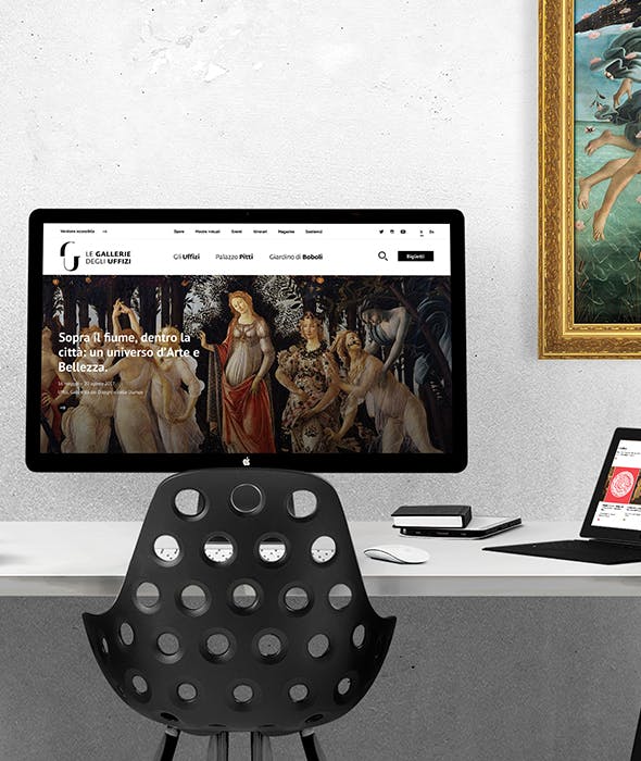 The Uffizi Galleries: a new, user-friendly website