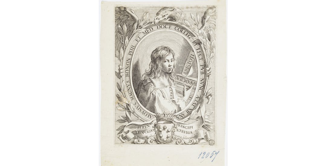 Emilian Engraver (Lorenzo Tinti?) by Elisabetta Sirani (Bologna, 1638-1665) Portrait of Luigi Magni