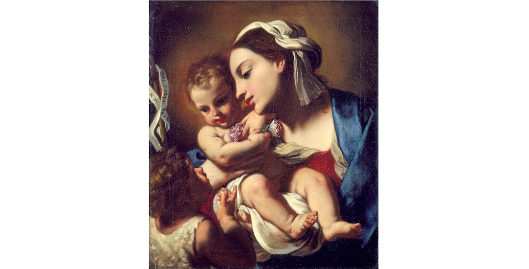 Virgin and Child with young St John
