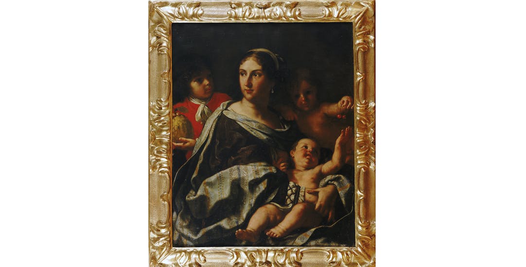 Portrait of Anna Maria Ranuzzi as Charity