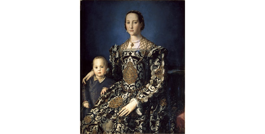 Bronzino, "Eleonora di Toledo con il figlio Giovanni de'Medici" (1545)