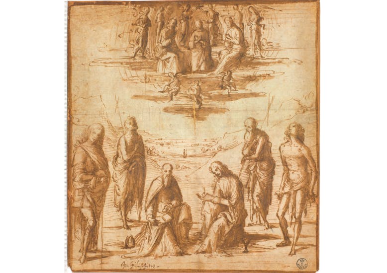 Coronation of the Virgin with Angels and Saints