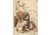 Reclining Monk with Left Arm Leaning on a Rock