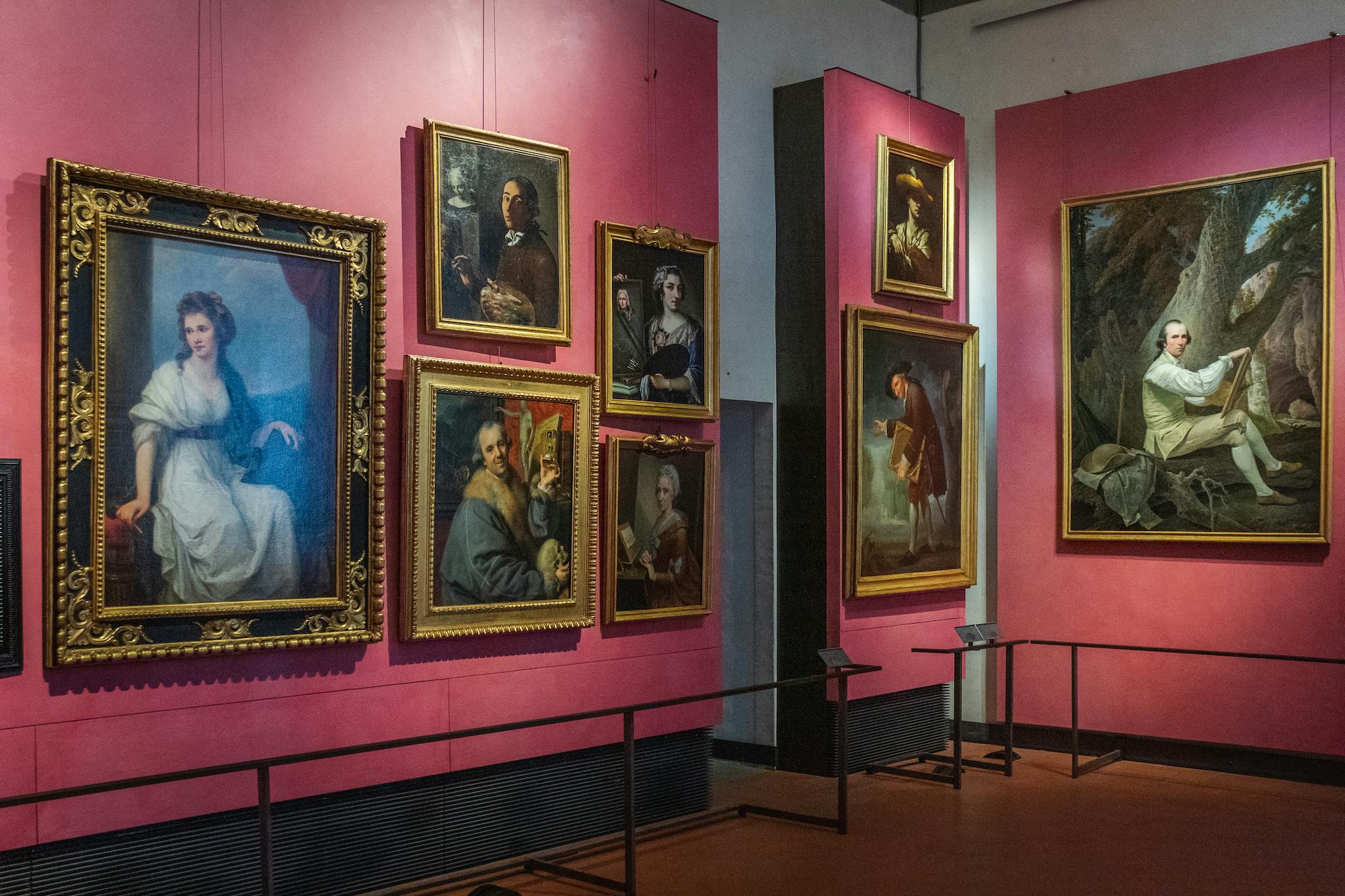 Gli autoritratti degli Uffizi