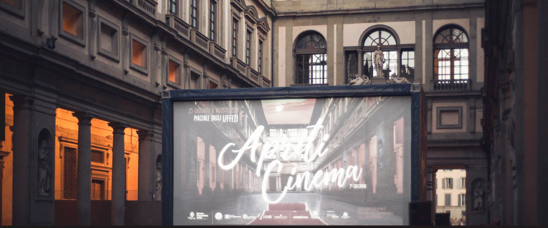 Il cinema d'estate è agli Uffizi