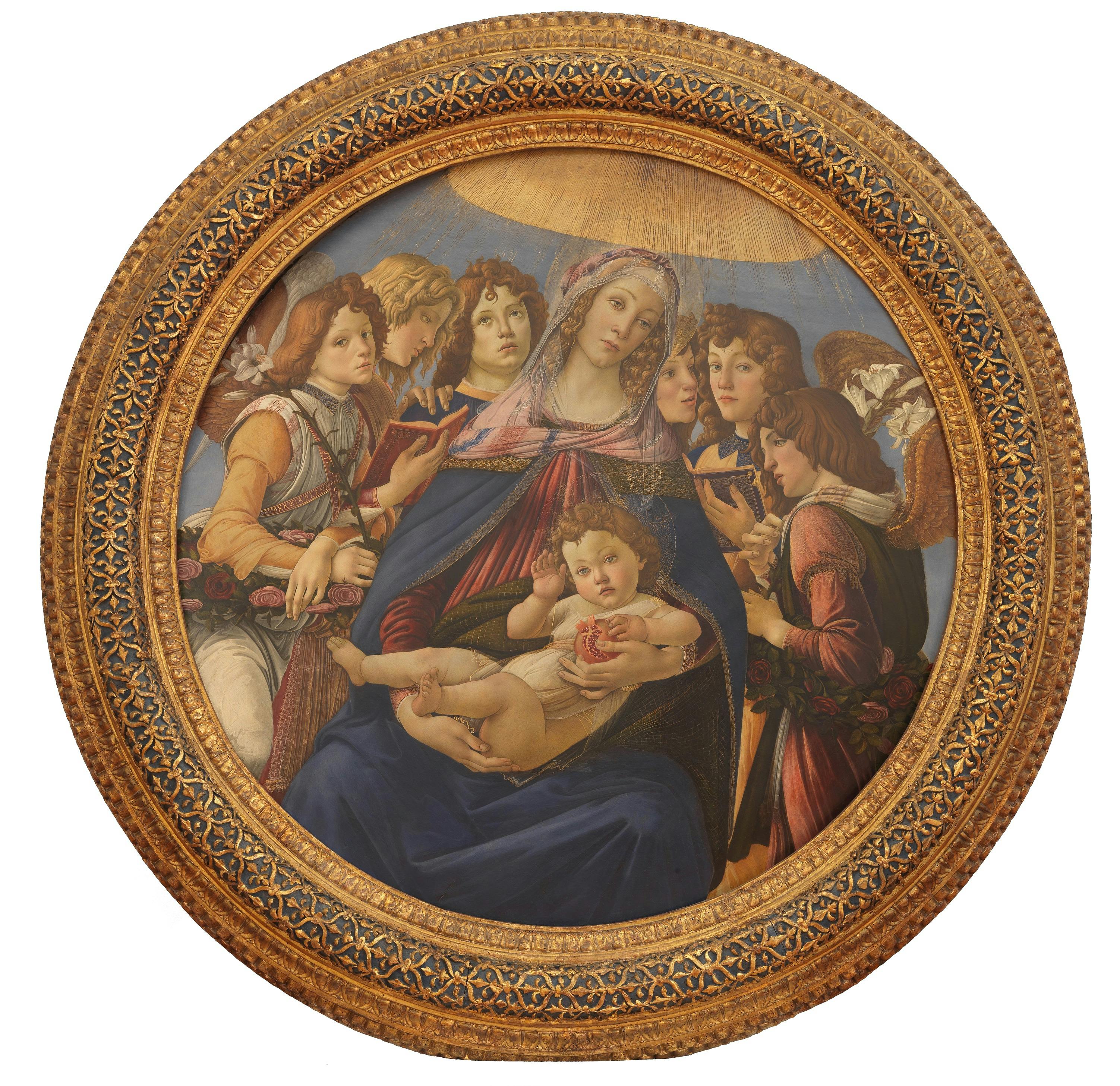 Virgin and Child with Angels ('Madonna of the Pomegranate')