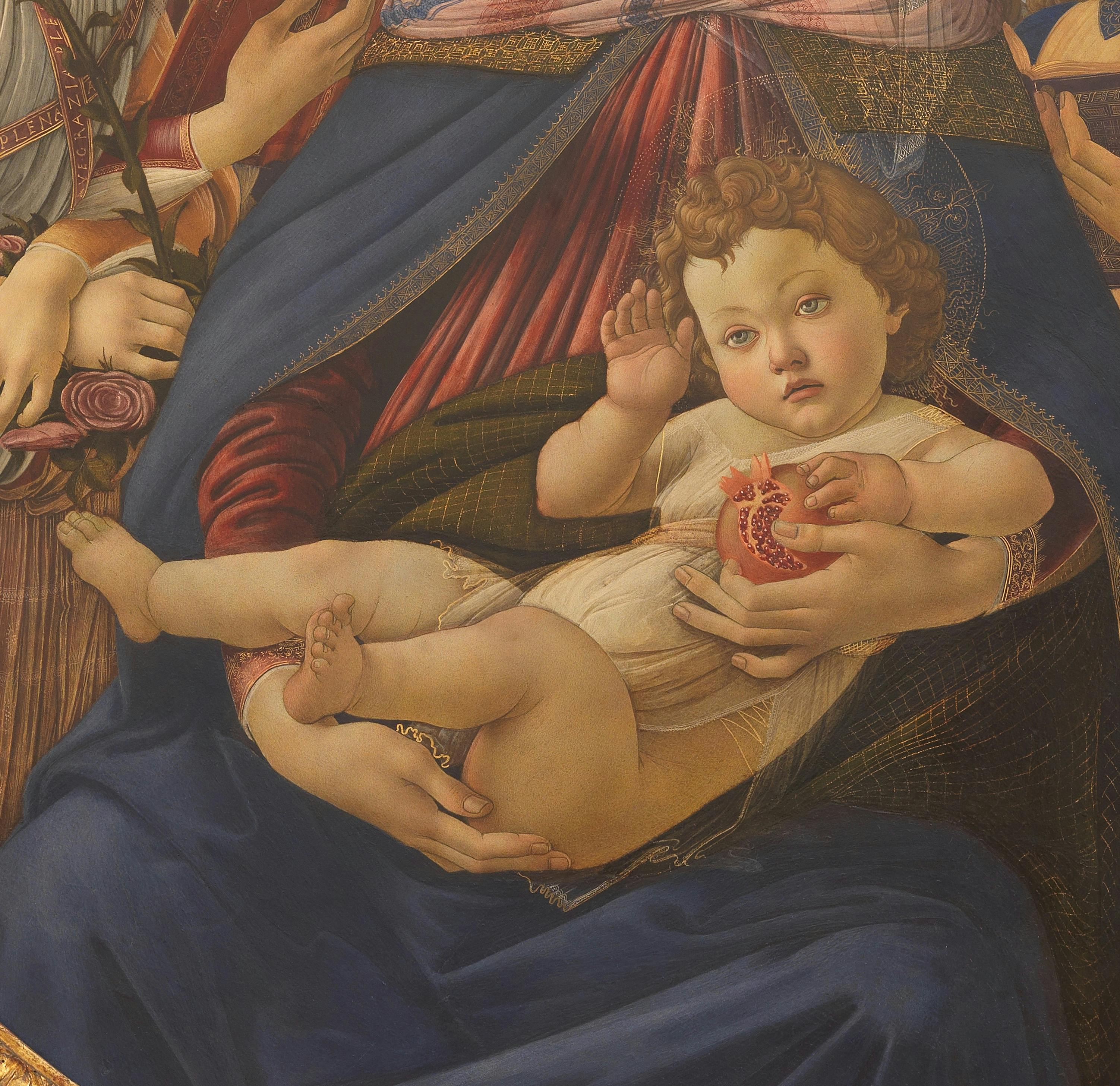 Virgin and Child with Angels ('Madonna of the Pomegranate')