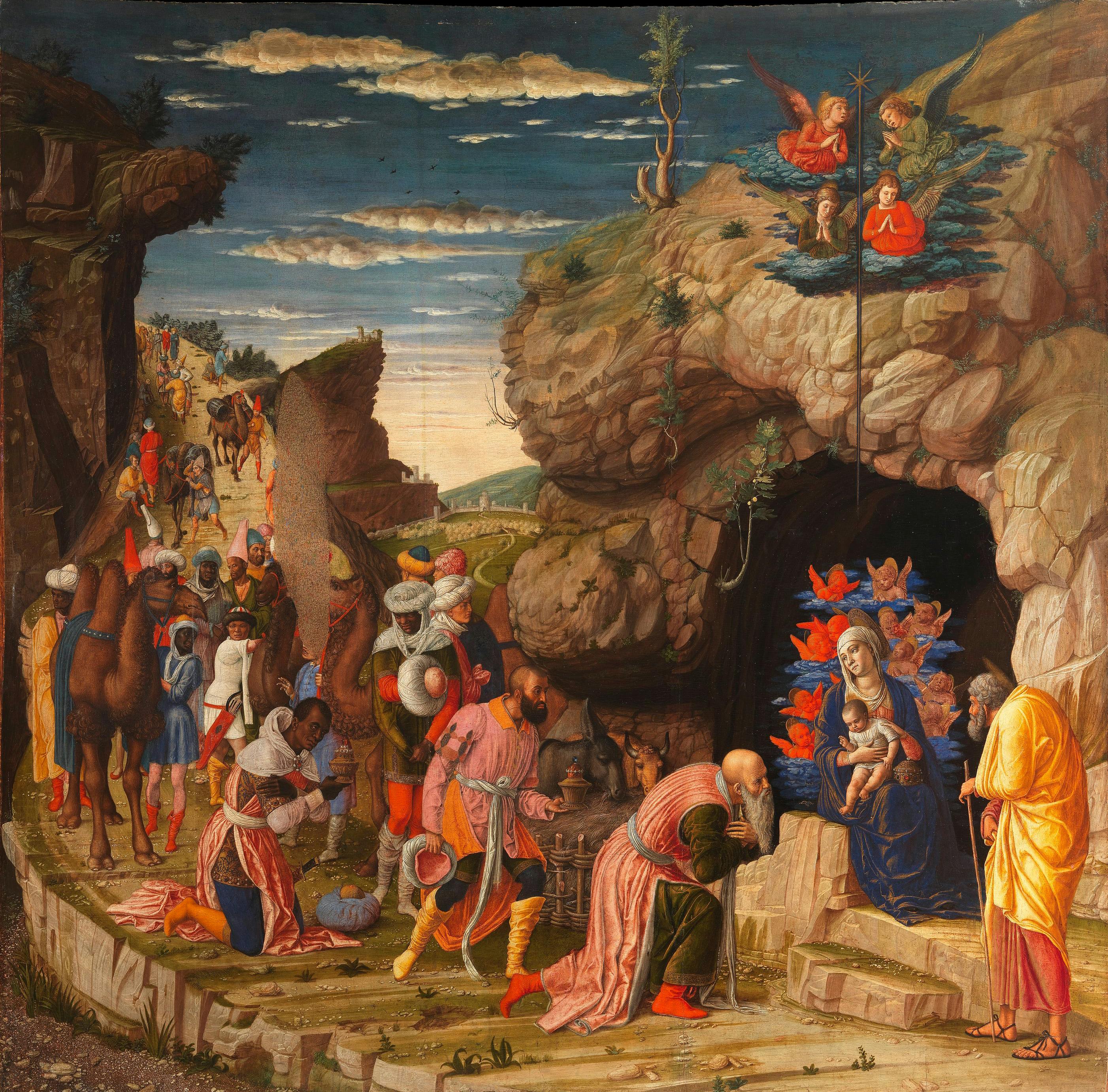 Ascensione di Cristo; Adorazione dei Magi; Presentazione di Gesù al tempio