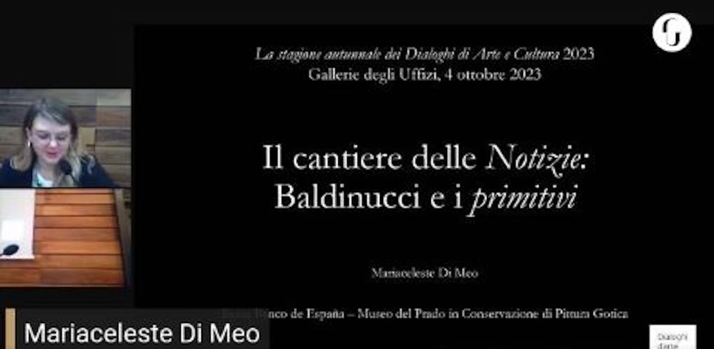 Mariaceleste Di Meo - "Il cantiere delle Notizie: Filippo Baldinucci e i primitivi"