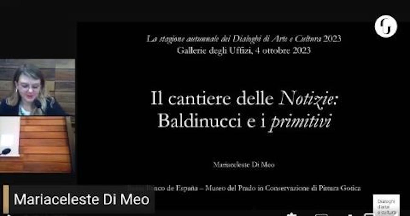 Mariaceleste Di Meo - "Il cantiere delle Notizie: Filippo Baldinucci e i primitivi"