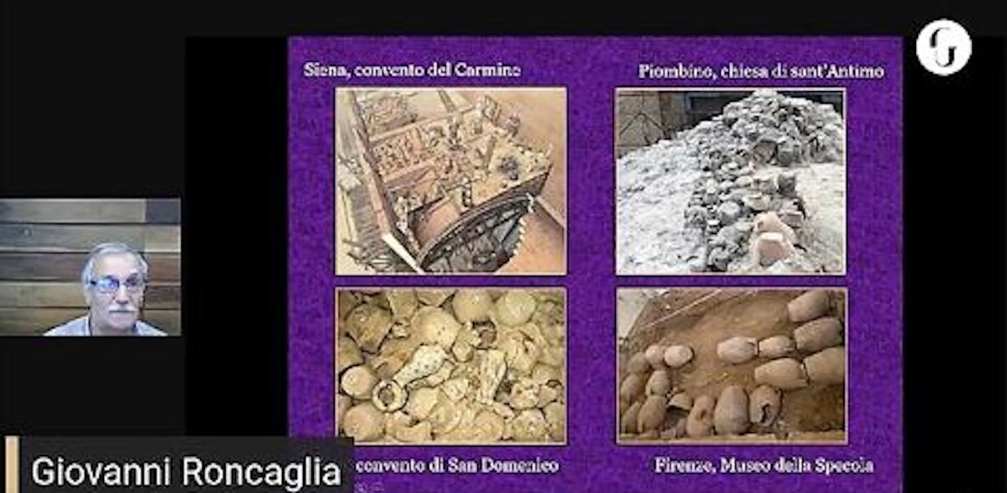 Giovanni Roncaglia - “Documenti cartacei, materiali edili e ceramiche dalle volte vasariane degli Uffizi”
