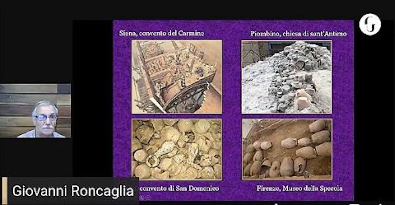 Giovanni Roncaglia - “Documenti cartacei, materiali edili e ceramiche dalle volte vasariane degli Uffizi”